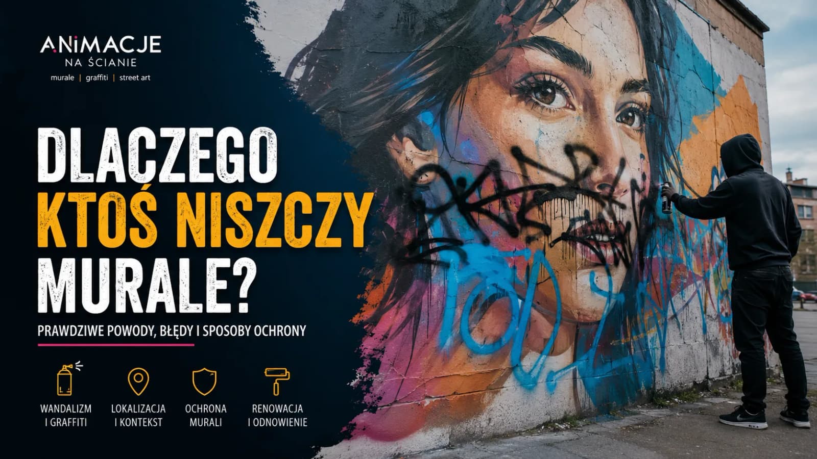 Dlaczego ktoś niszczy murale