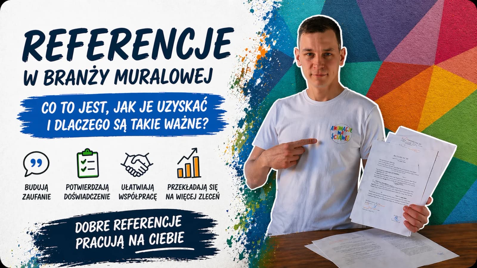 Referencje w branży muralowej – czym są, jak je zdobyć i dlaczego warto?