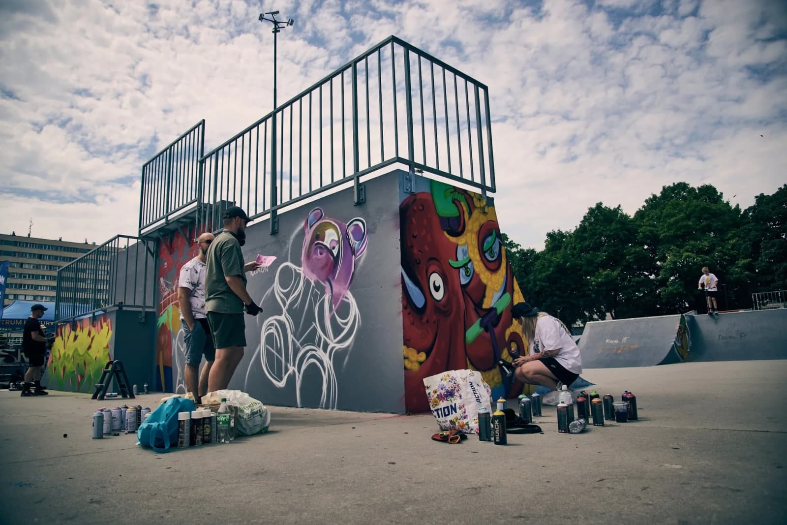 Graffiti Jam - Biennale 2025: Gliwicka eksplozja koloru, która oczarowała miasto!