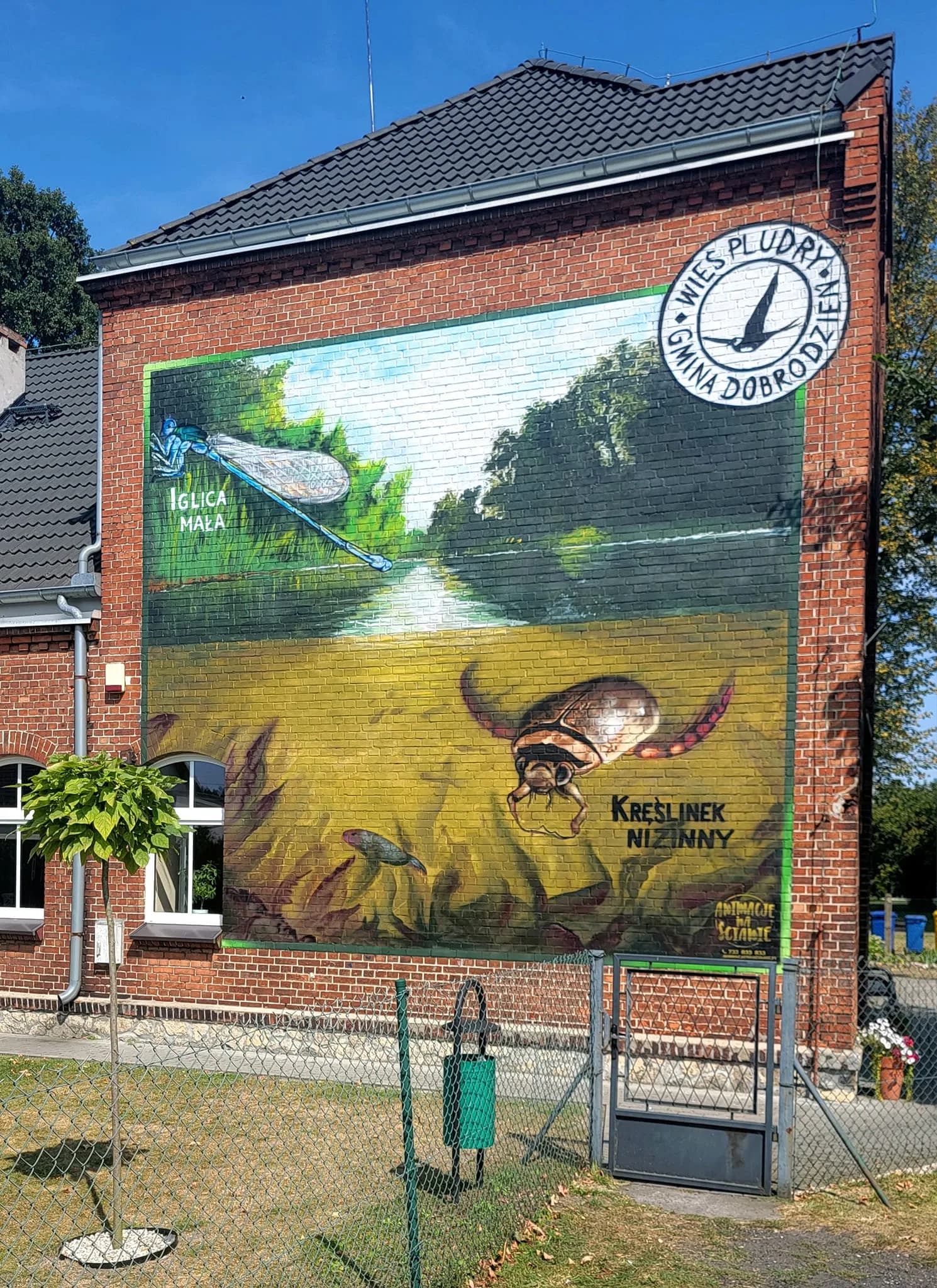 Mural za darmo: Pludry w malarskich barwach przyrody